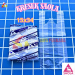 Kantong Kresek uk 15 24 28 Merk SAOLA UNGU 160gr