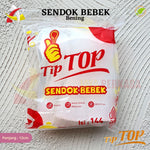 Sendok Bebek Plastik Bening Tip Top 144pcs / Sendok Makan Tebal