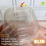 Thinwall Klir Square 750ml 25pcs