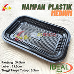 Nampan Sedang Medium PET Ideal 10pcs