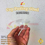 Cup Pudding Jelly Agar RJM 60ml 90ml 100ml 50pcs