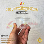 Cup Pudding Jelly Agar RJM 60ml 90ml 100ml 50pcs