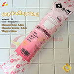 Cup Pudding Jelly Agar RJM 60ml 90ml 100ml 50pcs