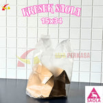 Kantong Kresek uk 15 24 28 Merk SAOLA UNGU 160gr