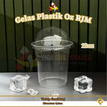 Gelas Plastik 12oz 14oz 16oz RJM 5gr 50pcs