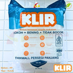 Thinwall Rectangle 500ml Klir 25pcs