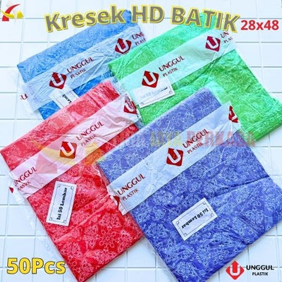 HD Kantong Kresek Batik 28x48 Unggul 50pcs