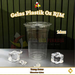 Gelas Plastik 12oz 14oz 16oz RJM 5gr 50pcs