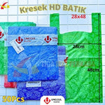 HD Kantong Kresek Batik 28x48 Unggul 50pcs