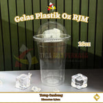 Gelas Plastik 12oz 14oz 16oz RJM 5gr 50pcs