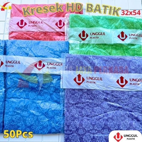 HD Kantong Kresek Batik 32x54 Unggul 50pcs