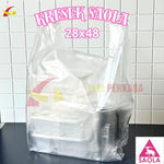 Kantong Kresek uk 15 24 28 Merk SAOLA UNGU 160gr