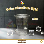 Gelas Plastik 12oz 14oz 16oz 7gr RJM + Lid 50pcs
