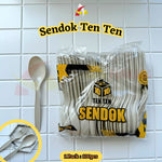 Sendok Garpu Makan Ten Ten 100pcs