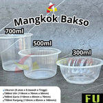 Mangkok Bakso 300ml Ulir 500ml Garis 700ml FU 25pcs