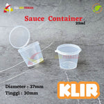 Sauce Container 25ml KLIR 50Pcs