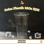 Gelas Plastik 22oz RJM + Tutup 50pcs