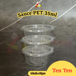 Sauce Cup PET 35ml Ten Ten 50pcs