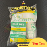 Sauce Cup PET 35ml Ten Ten 50pcs