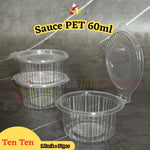 Sauce Cup PET 60ml Ten Ten 50pcs