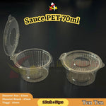 Sauce Cup PET 70ml Ten Ten 50pcs
