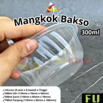 Mangkok Bakso 300ml Ulir 500ml Garis 700ml FU 25pcs