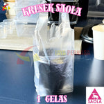 Kantong Plastik Kresek HD 1 Gelas 2 Gelas SAOLA 100gr