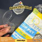 Sauce Cup PET 90ml Ten Ten 50pcs