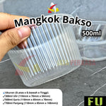Mangkok Bakso 300ml Ulir 500ml Garis 700ml FU 25pcs