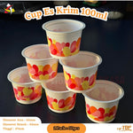 Cup Ice Cream 100ml Print Hati Tip Top 50pcs