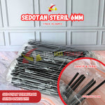 Sedotan Steril 6mm x 20cm Platinum Straw 250pcs