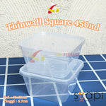 Thinwall Square 450ml SUAPI 25pcs
