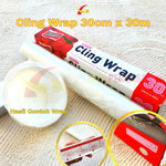 Plastik Wrapping Makanan 30cm x 30m Cling Wrap