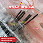 Sedotan Steril 6mm x 20cm Platinum Straw 250pcs