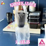 Kantong Plastik Kresek HD 1 Gelas 2 Gelas SAOLA 100gr