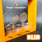 Sauce Container 60ml KLIR 50pcs