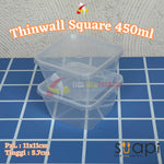 Thinwall Square 450ml SUAPI 25pcs