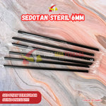 Sedotan Steril 6mm x 20cm Platinum Straw 250pcs