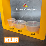 Sauce Container 35ml KLIR 50pcs