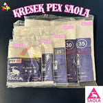 Kantong Kresek Bening PEX Bawang Saola 25x48