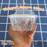 Thinwall Square 450ml SUAPI 25pcs