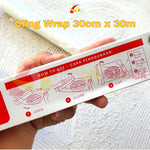 Plastik Wrapping Makanan 30cm x 30m Cling Wrap