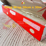 Plastik Wrapping Makanan 30cm x 30m Cling Wrap