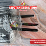 Sedotan Steril 12mm x 21cm Platinum Straw 100pcs