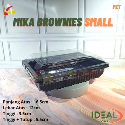 Mika Brownies S Ideal PET 50pcs