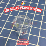 Lid Gelas Aqua 75mm 50pcs