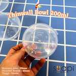 Thinwall Bowl 200ml SUAPI Tutup Sambung 25pcs
