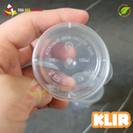 Cup Pudding Klir Mini 100ml 25Pcs