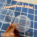 Thinwall Bowl 250ml SUAPI Tutup Sambung 25pcs