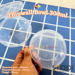 Thinwall Bowl 300ml SUAPI Tutup Sambung 25pcs